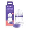 Lansinoh cumisüveg lassú folyású etetőcumival és fedéllel - 160 ml