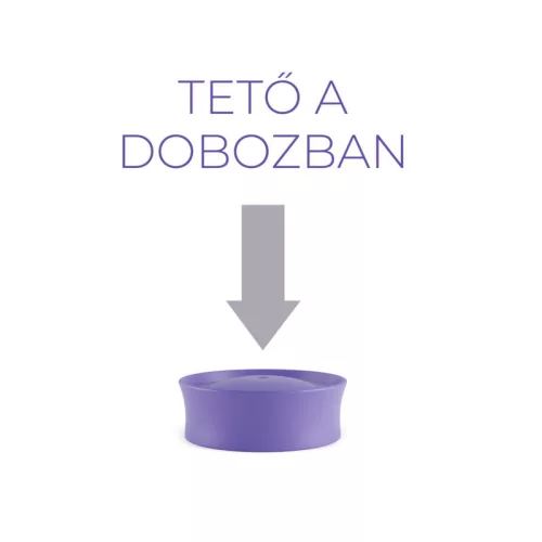 Lansinoh cumisüveg lassú folyású etetőcumival és fedéllel - 160 ml