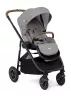 Joie Versatrax babakocsi szett 3in1 i-Snug 2 hordozóval és Ramble mózeskosárral - Pebble/Eclipse