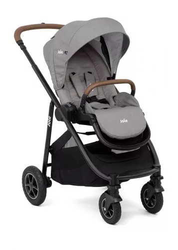 Joie Versatrax babakocsi szett 3in1 i-Snug 2 hordozóval és Ramble mózeskosárral - Pebble/Eclipse