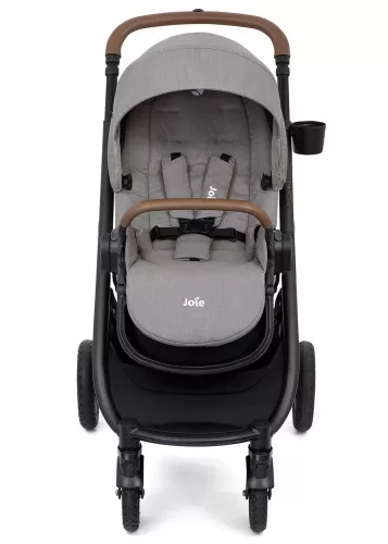 Joie Versatrax babakocsi szett 3in1 i-Snug 2 hordozóval és Ramble mózeskosárral - Pebble/Eclipse