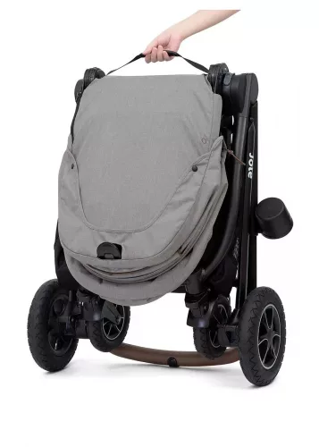 Joie Versatrax babakocsi szett 3in1 i-Snug 2 hordozóval és Ramble mózeskosárral - Pebble/Eclipse