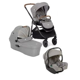   Joie Versatrax babakocsi szett i-Gemm 3 hordozó + Ramble XL mózeskosár Pebble 