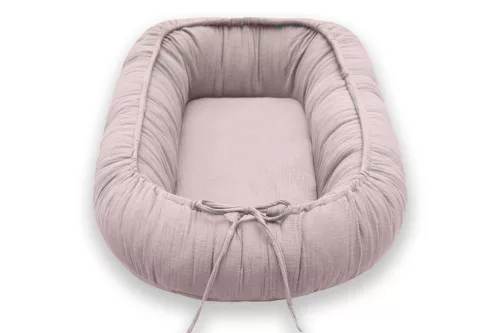 Scamp babafészek - muszlin - Cocoa