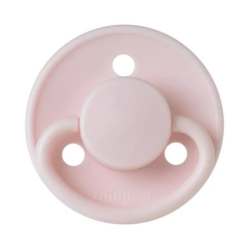 Mininor szilikon cumi 12hó+ 2 db - Rózsaszín