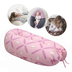 Pamut szoptatós párna univerzális - PinkPurple