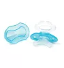 BabyOno szilikon rágóka első fogakhoz 3 m+ - kék - 1008/01