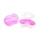 BabyOno szilikon rágóka első fogakhoz 3m+ - pink - 1008/02