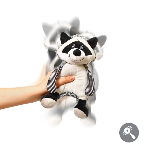 BabyOno plüss csörgő RACOON ROCKY -  mosómedve - 745