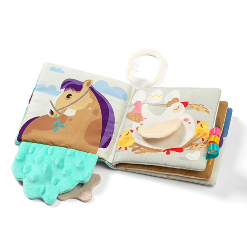 BabyOno FARM Sensori textil babakönyv 1512