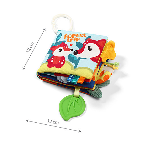 Baby Ono Forest Trips Sensori textil babakönyv 1513