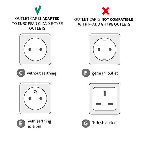 Babyono öntapadós konnektrorvédő 10 db 962/10