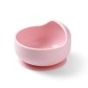 BabyOno tálka szilikon tapadó aljú pink 1481/02