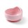 BabyOno tálka szilikon tapadó aljú pink 1481/02