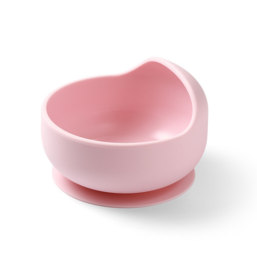 BabyOno tálka szilikon tapadó aljú pink 1481/02