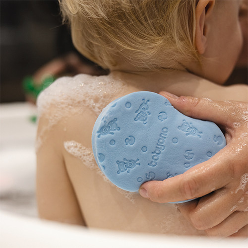 BabyOno puha babafürdető szivacs - kék - 1640/02