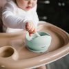 BabyOno tálka szilikon tapadó aljú zöld 1481/03