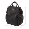 BabyOno MODERN STYLE hátitáska - black - 1649/01