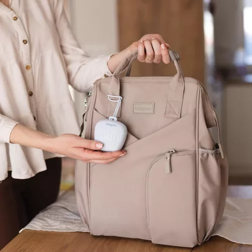 BabyOno szilikon cumitartó tok 2 cuminak – kék (1656/01)