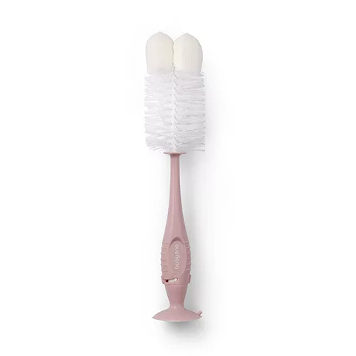 BabyOno cumisüveg mosókefe - tapadókoronggal - rózsaszín - 728/06