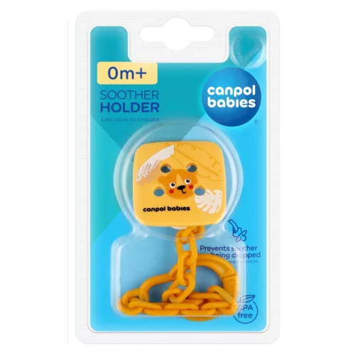 Canpol babies cumilánc fogantyús cumihoz BabiesBoo - Narancssárga 2/439