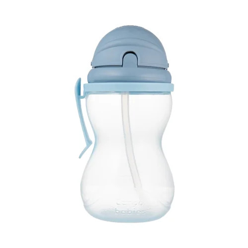 Canpol 370 ml szívósálas, visszazárható kulacs 56/113 - kék