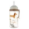 Canpol kiömlésmentes kulacs szívószállal és súllyal 350 ml - Kutyás - 56/510