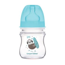   Canpol széles anti-colic cumisüveg 120 ml PP EasyStart Exotic pink