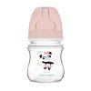 Canpol széles anti-colic cumisüveg 120 ml PP EasyStart Exotic pink