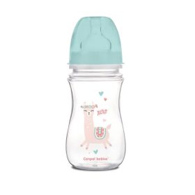   Canpol széles anti-colic cumisüveg 240 ml PP EasyStart Exotic zöld