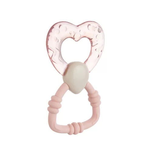 Canpol csörgő hűthető rágóka - rózsaszín - 56/152