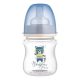 Canpol anti-colic 120 ml-es széles szájú cumisüveg Bonjour kék - 35/231