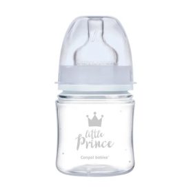  Canpol széles anti-colic cumisüveg 120 ml PP EasyStart ROYAL BABY kék