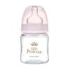 Canpol széles anti-colic cumisüveg 120 ml PP EasyStart ROYAL BABY pink