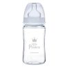 Canpol széles anti-colic cumisüveg 240 ml PP EasyStart ROYAL BABY kék
