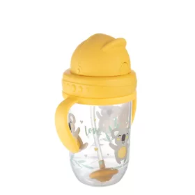   Canpol szívószálas csöpögésmentes füles itató 270 ml Exotic koala - 56/606