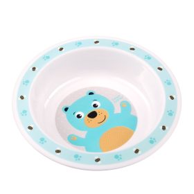   Canpol műanyag mély tányér - CUTE ANIMALS - macis - 270 ml - 4/412