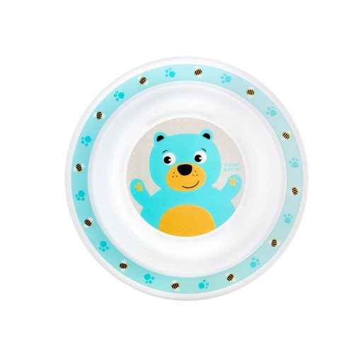 Canpol műanyag mély tányér - CUTE ANIMALS - macis - 270 ml - 4/412