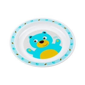   Canpol műanyag lapos tányér - CUTE ANIMALS - macis - 4/411