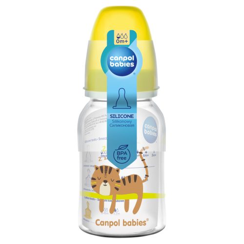 Canpol cumisüveg 120 ml 59/100 Afrika sárga 