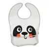 Canpol BabiesBoo vízhatlan előke zsebbel - Panda
