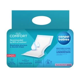   Canpol légáteresztő nappali egészségügyi betét 10+2 db 73/003