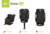 4BABY ENZO-FIX 40-150 cm I-size autósülés - black