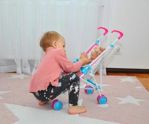 Milly Mally Julia játék babakocsi - Candy