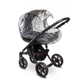 Esővédő fólia mózeskosárra - ablakkal