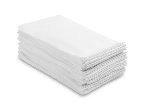 Prémium hófehér textilpelenka LUX  80x80 cm - 20 db