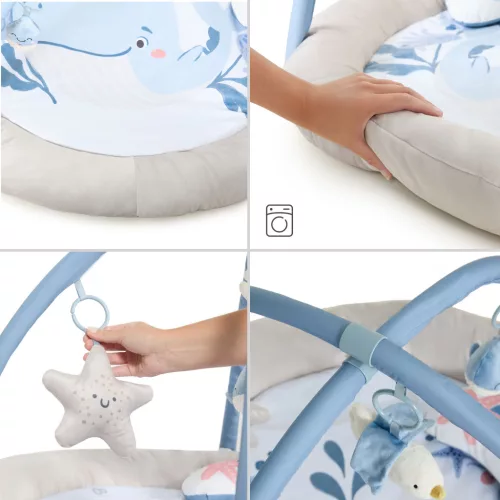 Kinderkraft COZYPLAY játszószőnyeg - Nordic Breeze