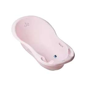 Tega babakád 102 cm piskóta rózsaszín nyuszis