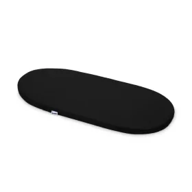 Szivacsmatrac mózeskosárba - 75×35 cm - fekete
