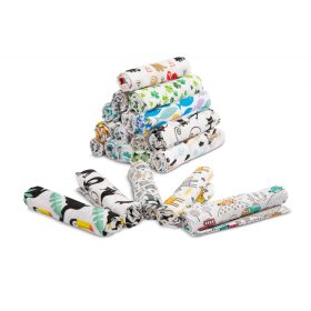 Prémium textilpelenka mintás 5 db 70x80 cm fiús